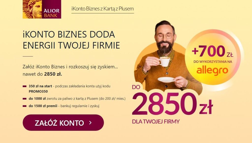 Alior konto biznesowe