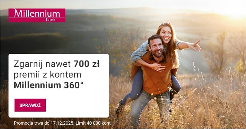 Promocja Millennium konto