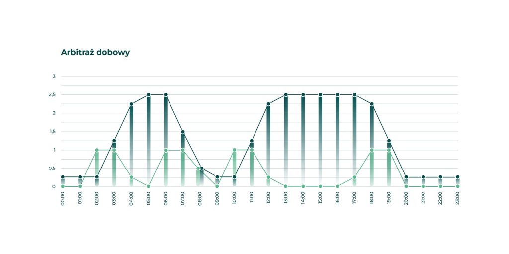 Cykle pracy magazynu energii